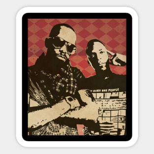 Dead Prez // Retro Poster Hip hop Sticker